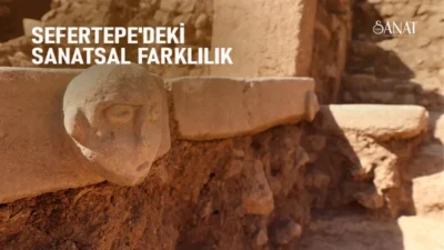 Şanlıurfa’da yürütülen Taş Tepeler Projesi kapsamında Sefertepe’de ortaya çıkarılan insan