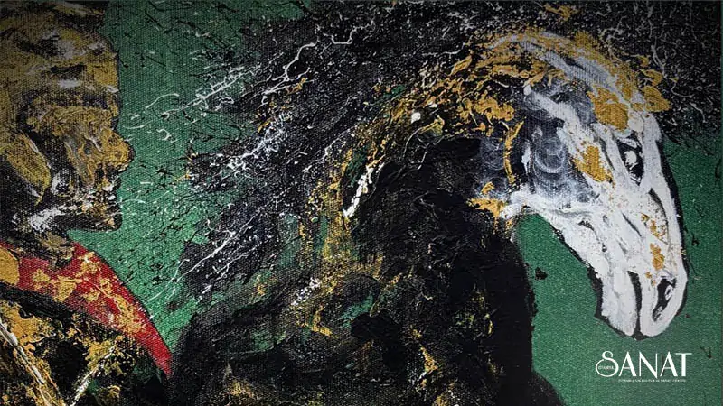 Tarihi Hüsrev Kethüda Hamamı, çağdaş sanatın büyüleyici bir evrene dönüştüğü