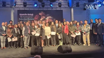 Artİstanbul Feshane’de düzenlenen “Kolektifin Belleği: İBB Koleksiyonları” sergisinin açılışı, yoğun