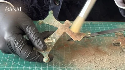 Konya’nın Meram ilçesinde yer alan antik Listra (Lystra) kentindeki kazıda