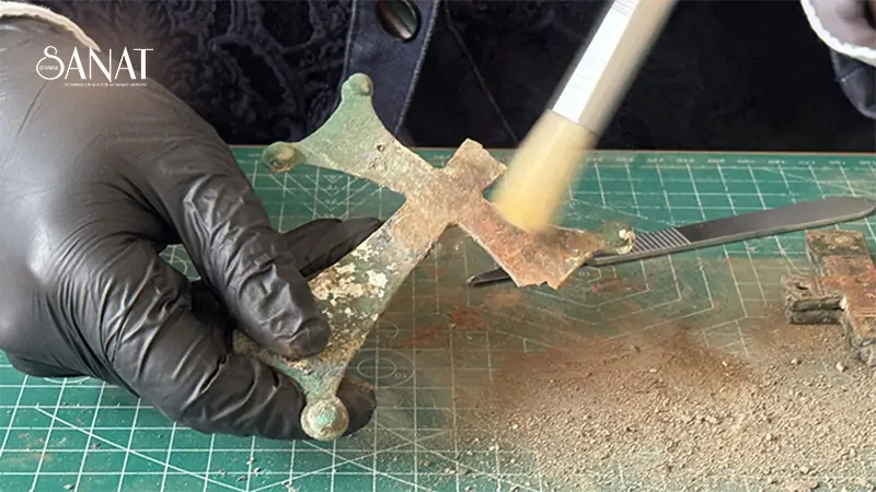 Konya’nın Meram ilçesinde yer alan antik Listra (Lystra) kentindeki kazıda