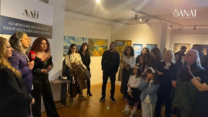 Azarnegari Art House, “Renklerin Ötesinde” adını taşıyan farklı ve iddialı