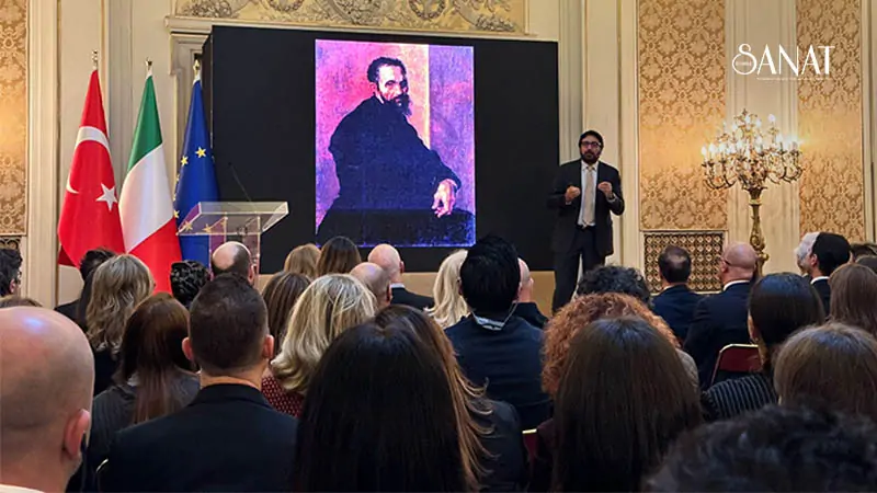 Venedik Sarayı’nda Michelangelo’nun yaşamı ve düşünsel dünyası konuşuldu. Sanat tarihçisi