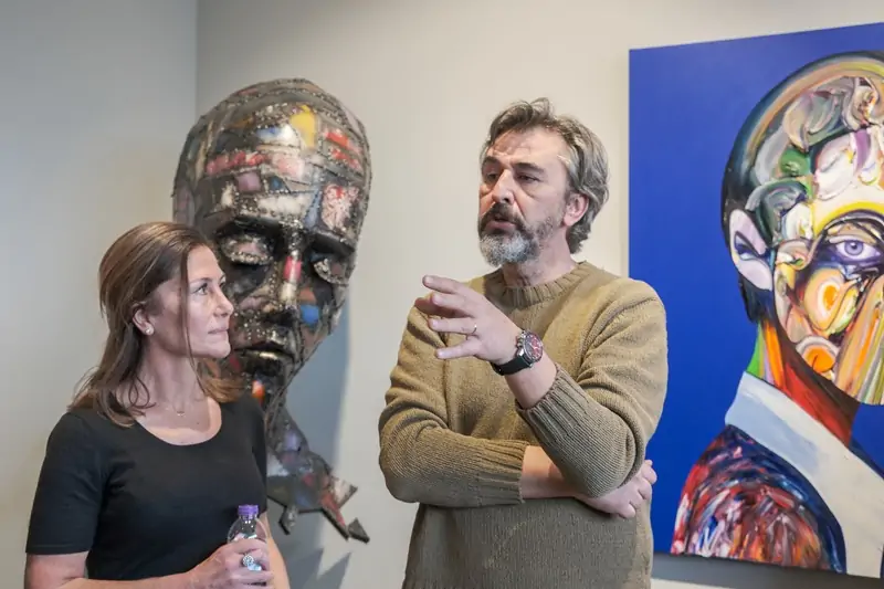 Alpek Sanat’ta düzenlenen&nbsp;Görünür / Gizli&nbsp;sergisi kapsamında gerçekleştirilen “Sanat Üzerine Sohbetler”in