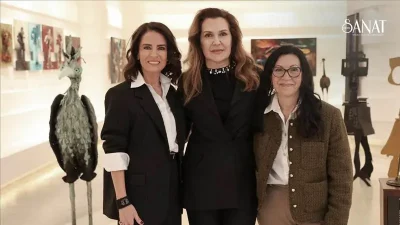 Sanatçı Ayşe Sultan Babayiğit, Ruhiye Onurel ve Deniz Say’ın hazırladığı