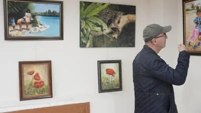 Kartal Belediyesi ev sahipliğinde gerçekleştirilen “Bıraktığımız İzler” adlı yağlı boya