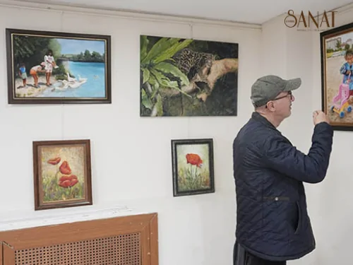 Kartal Belediyesi ev sahipliğinde gerçekleştirilen “Bıraktığımız İzler” adlı yağlı boya