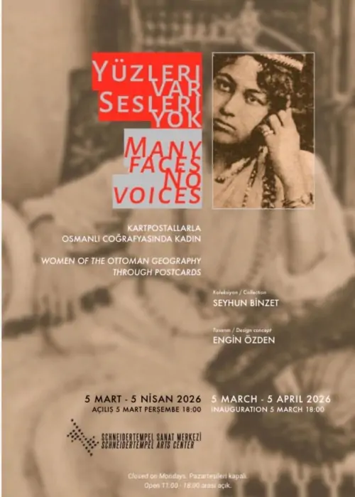 Schneidertempel Sanat Merkezi Yüzleri Var Sesleri Yok Sergisi