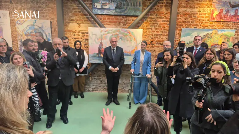 On yılı aşkın süredir Türkiye’de yaşayan Rus ressam Tatiana Kirillova