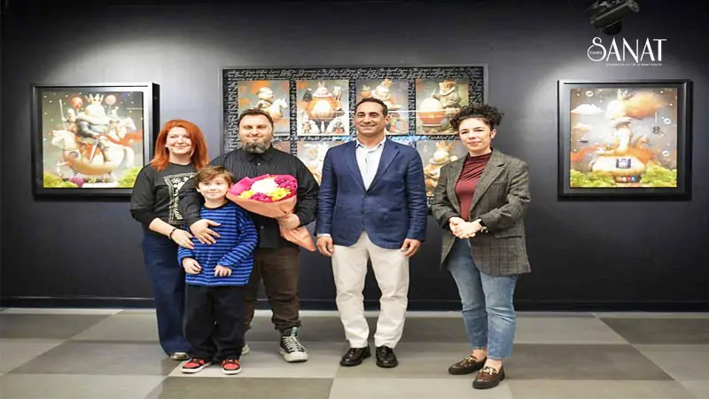 Dijital sanatçı Durmuş Bahar’ın “Zamansız Yolculuk Hikâyeleri” sergisi, Beylikdüzü Atatürk