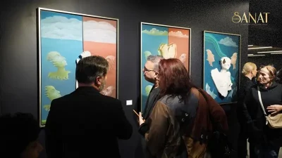 Türk resim sanatının iki usta ismi Devrim Erbil ve İsmet