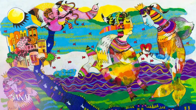 Sanatçı Merve Turan ’ın son dönem resimlerini bir araya getiren