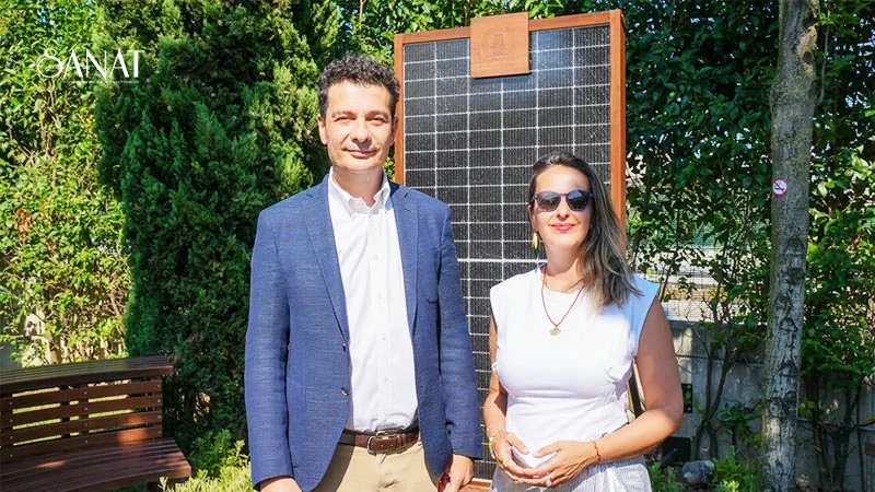 Avrasya Tüneli güneş paneli sanat eseri